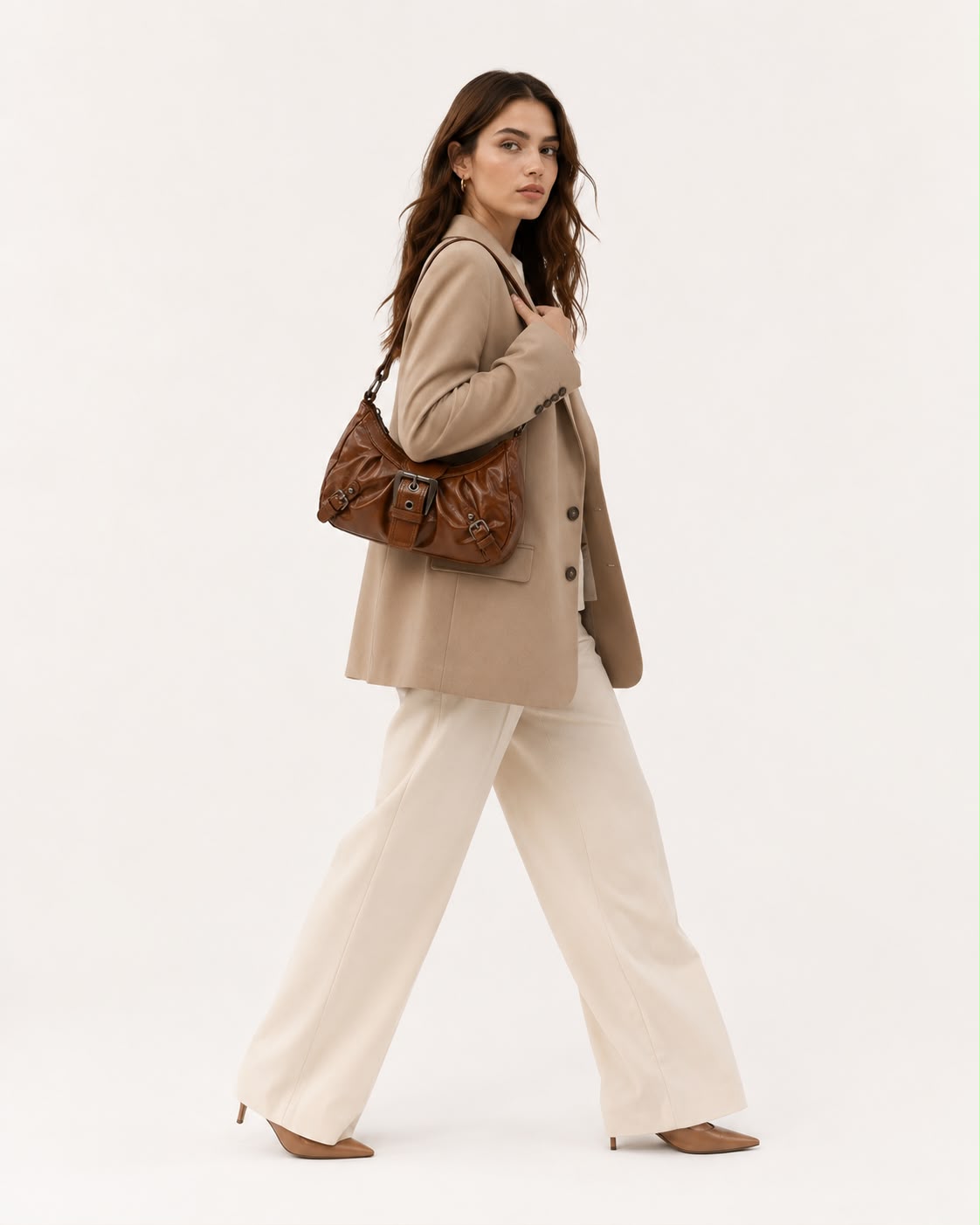 Sac Hobo Élia – Brun