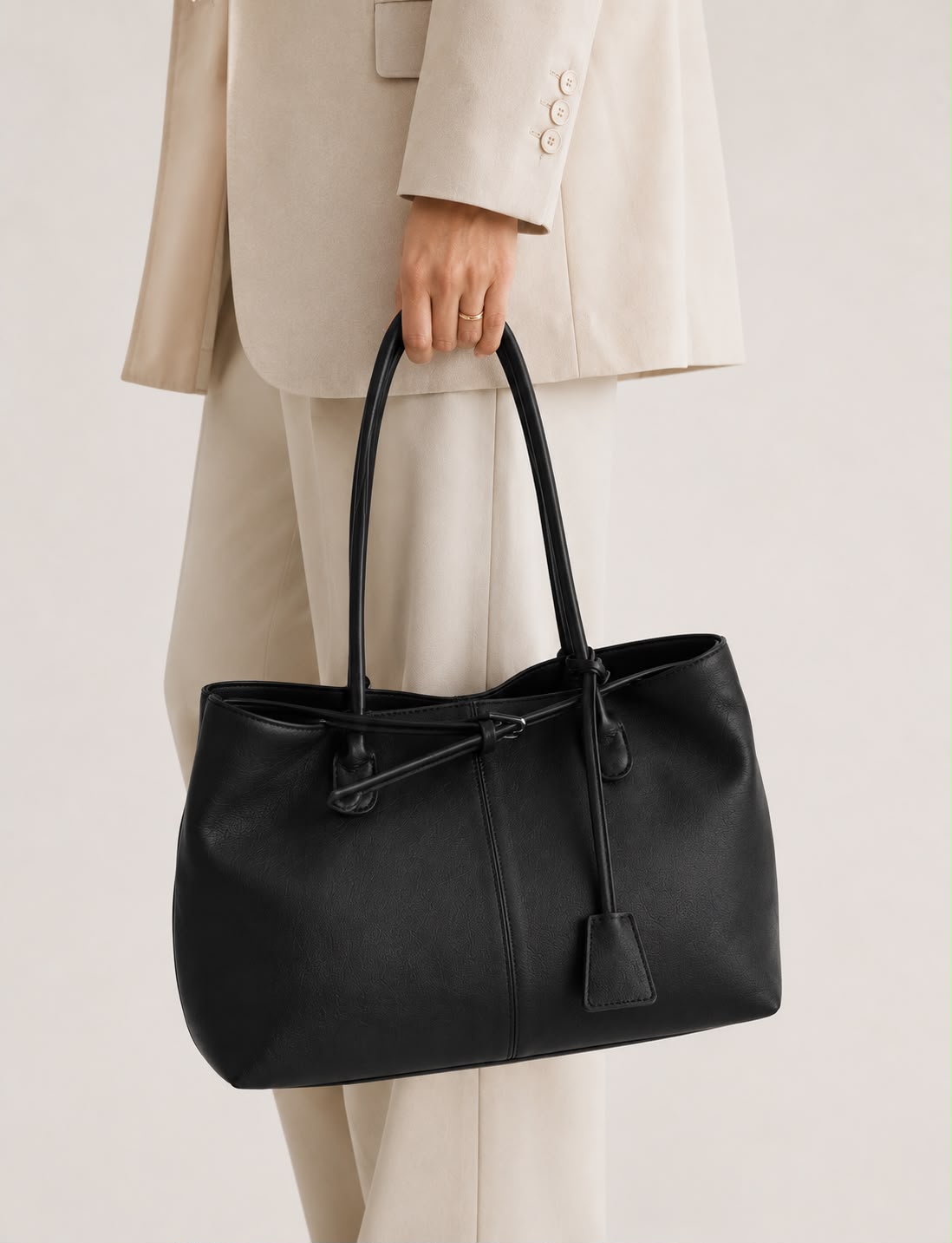 Sac Cabas Femme Alma – Noir
