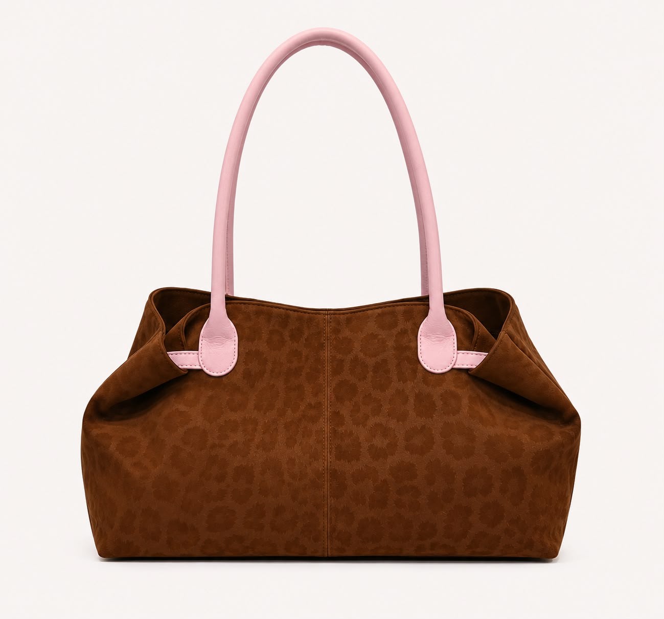 Sac Porté Épaule Léopard Féline – Brun
