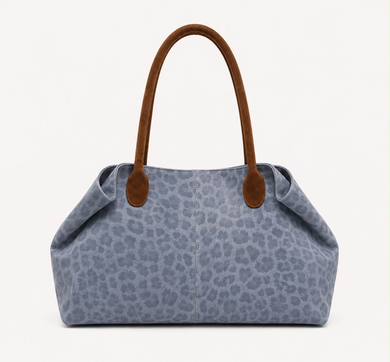 Sac Porté Épaule Léopard Féline – Bleu