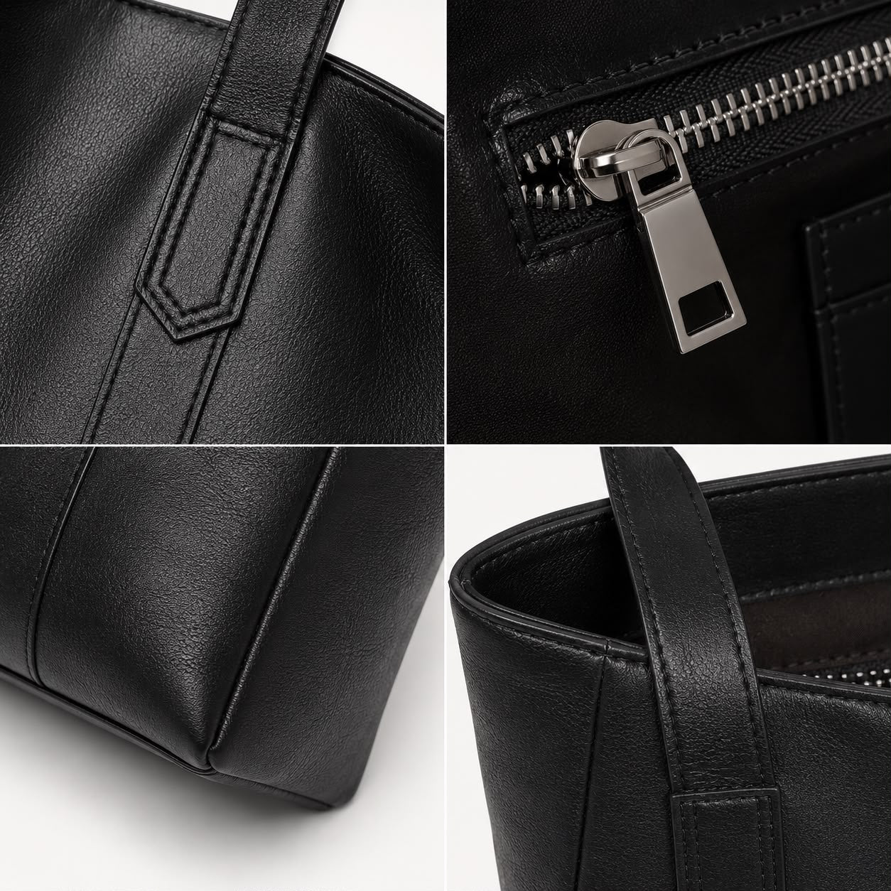 Sac Cabas Femme Élise – Noir