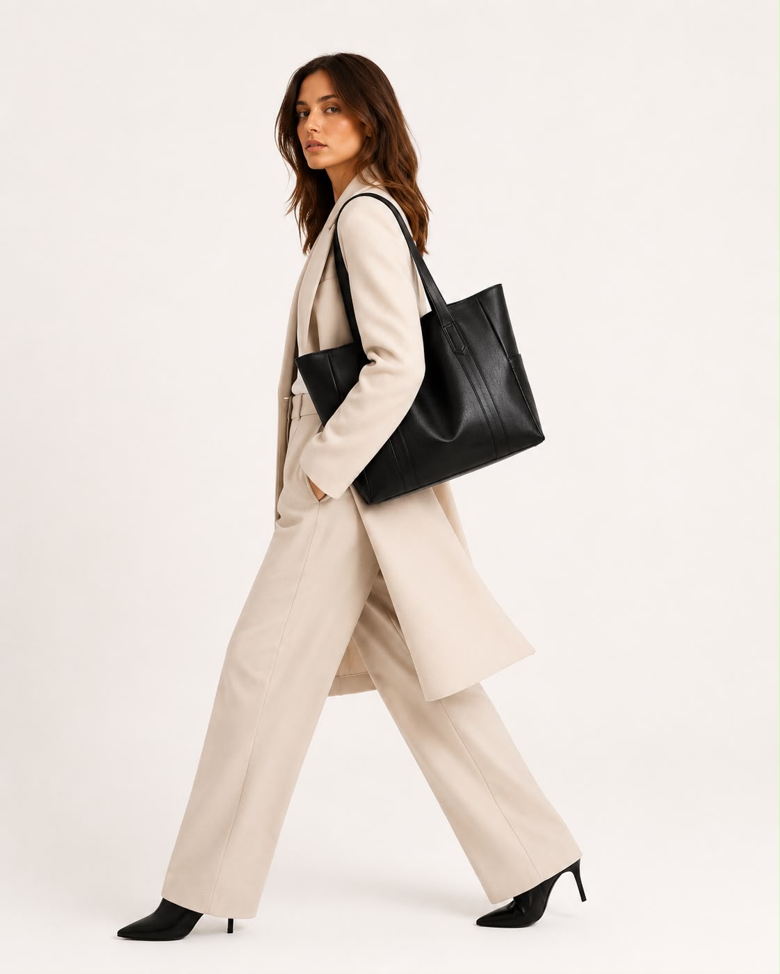 Sac Cabas Femme Élise – Noir
