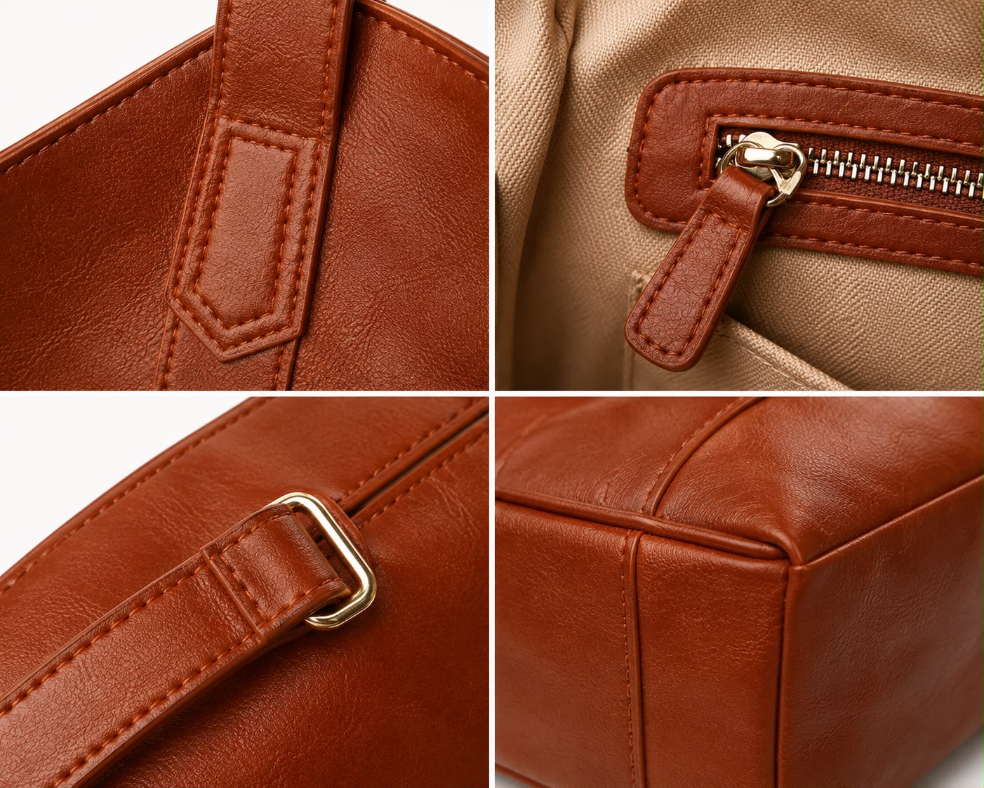 Sac Cabas Femme Élise – Café