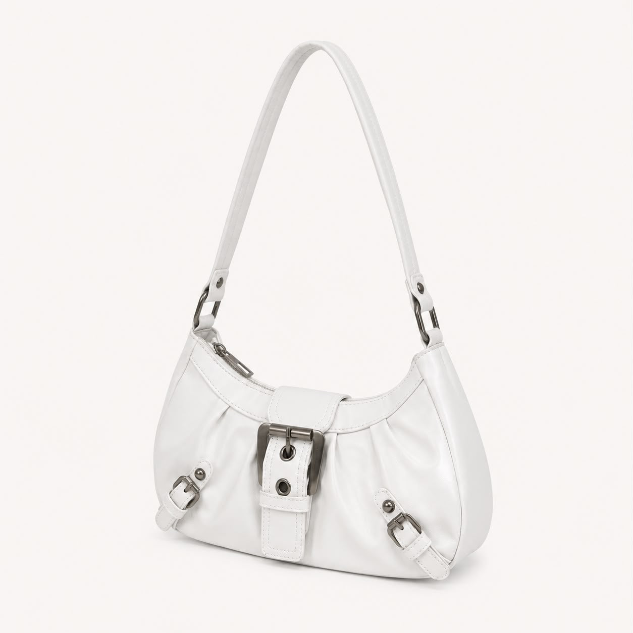 Sac Hobo Élia – Blanc