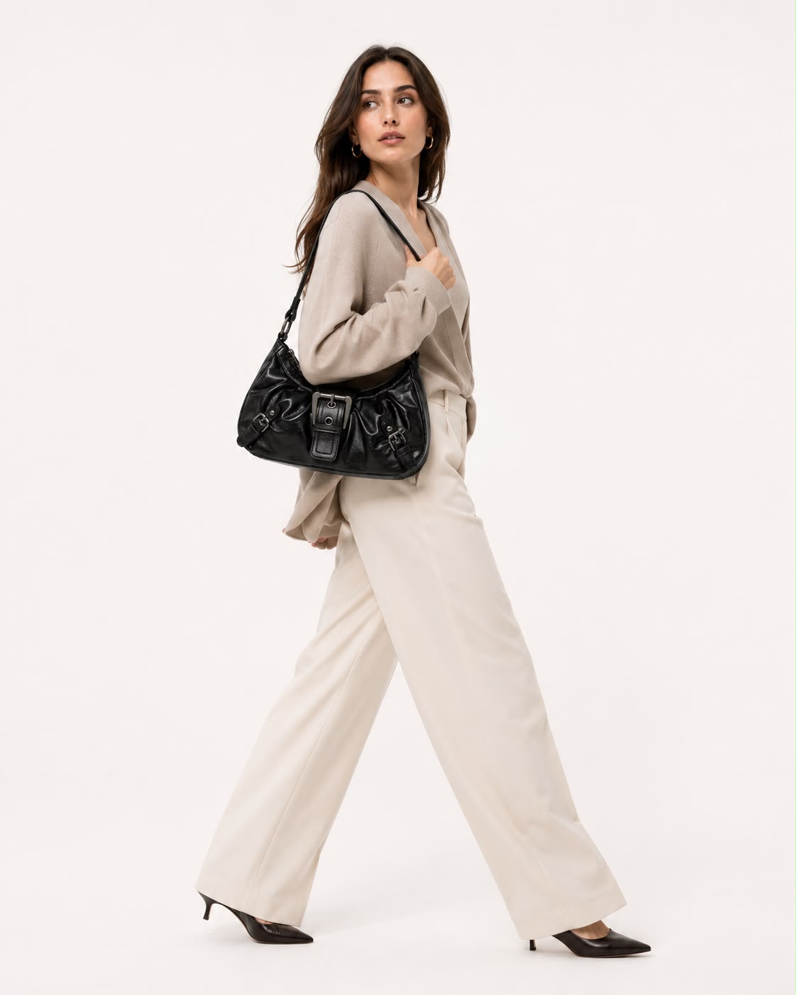 Sac Hobo Élia – Noir