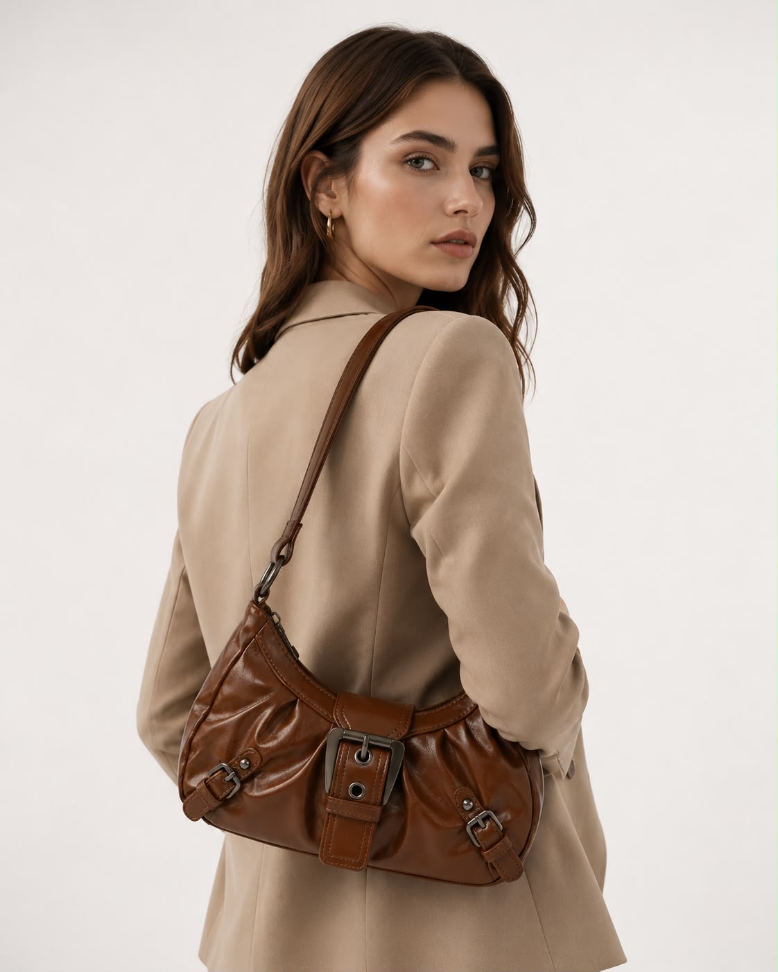 Sac Hobo Élia – Brun