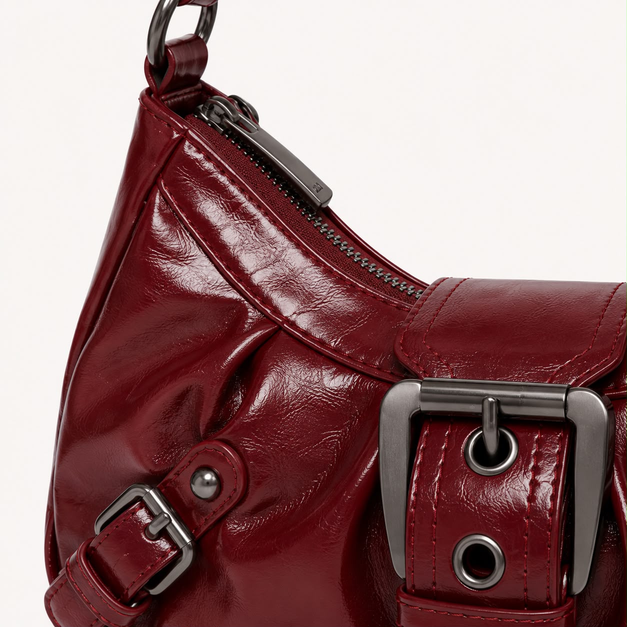 Sac Hobo Élia – Rouge