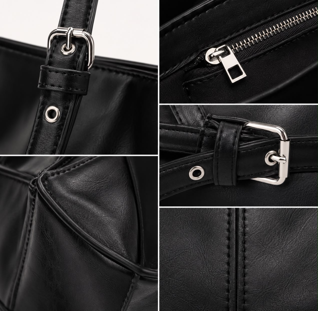 Sac Cabas Femme Alma – Noir