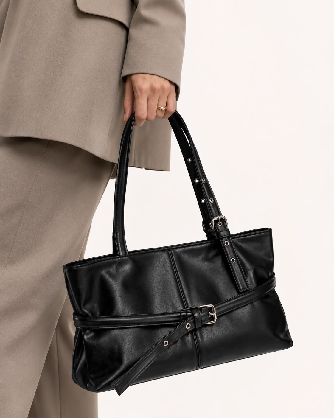 Sac Cabas Femme Alma – Noir