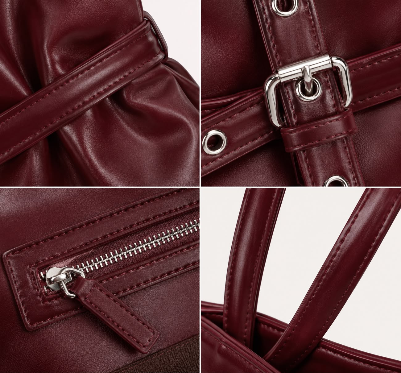 Sac Cabas Femme Alma – Rouge