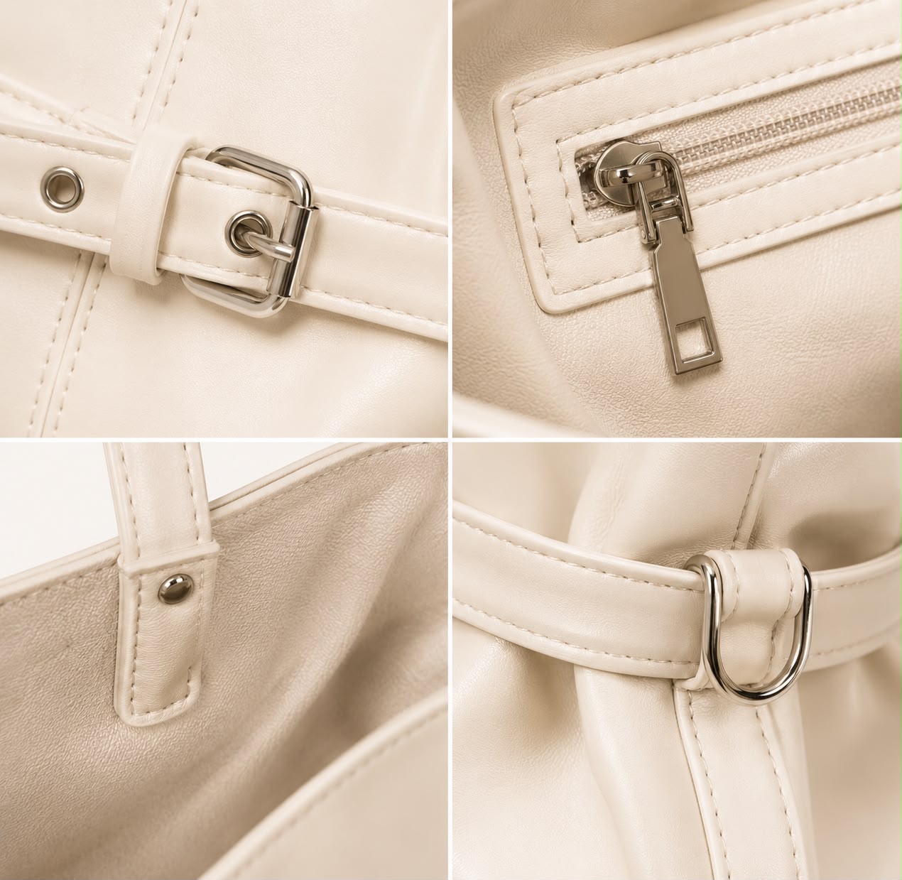 Sac Cabas Femme Alma – Blanc