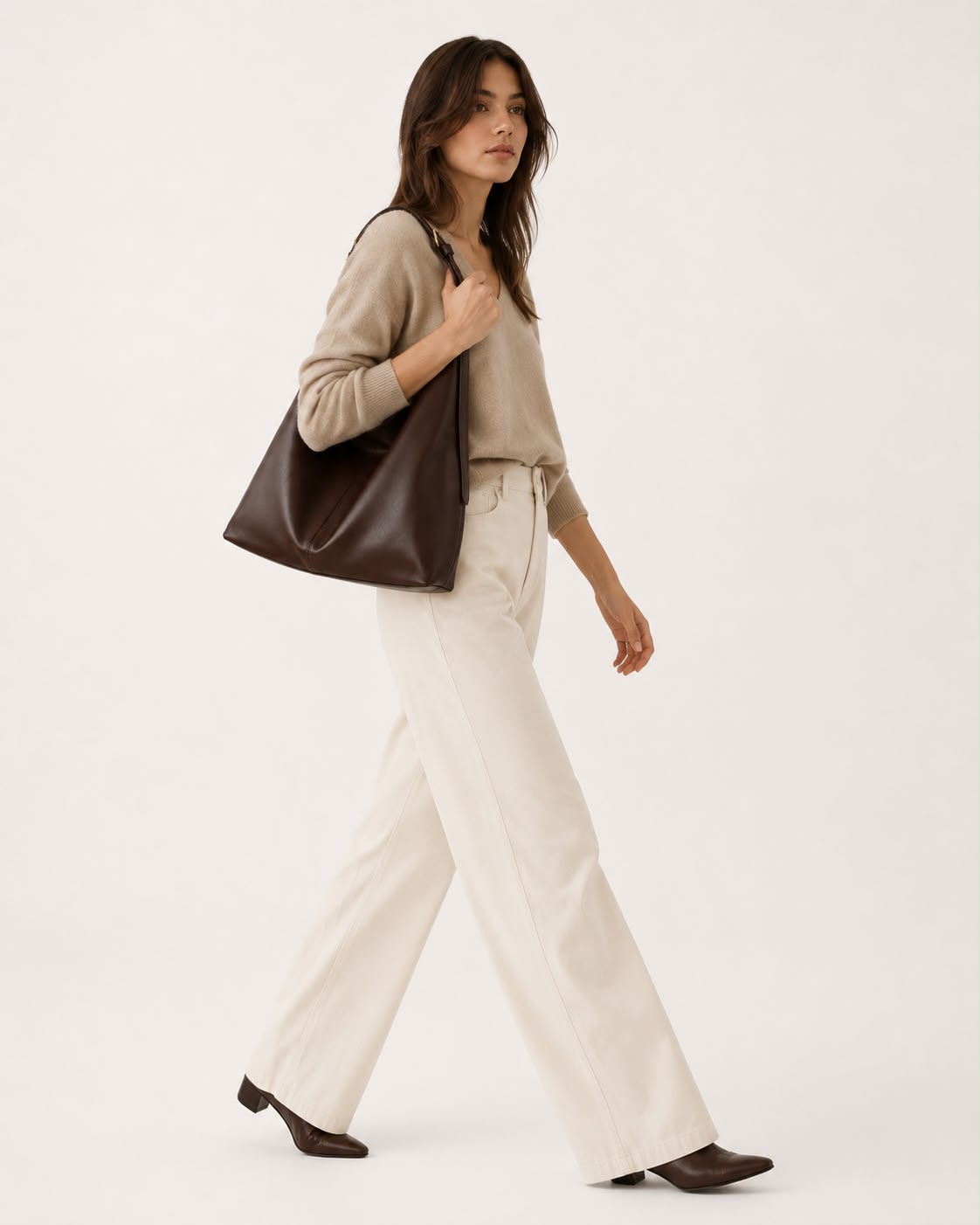 Sac Hobo Femme Alba – Café