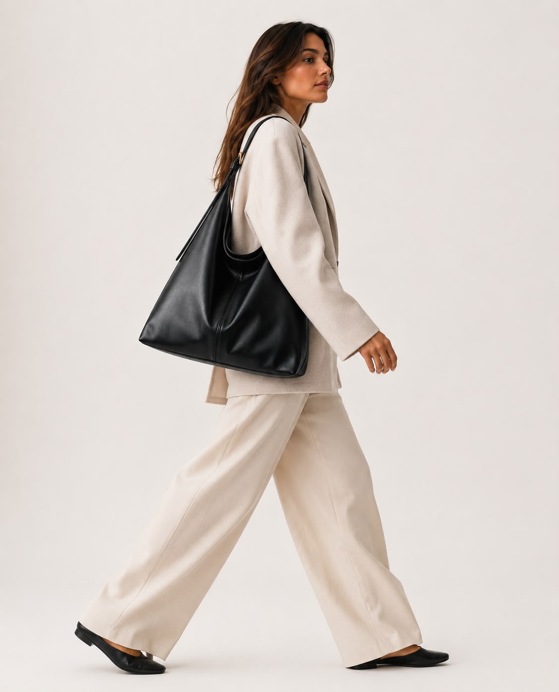 Sac Hobo Femme Alba – Noir