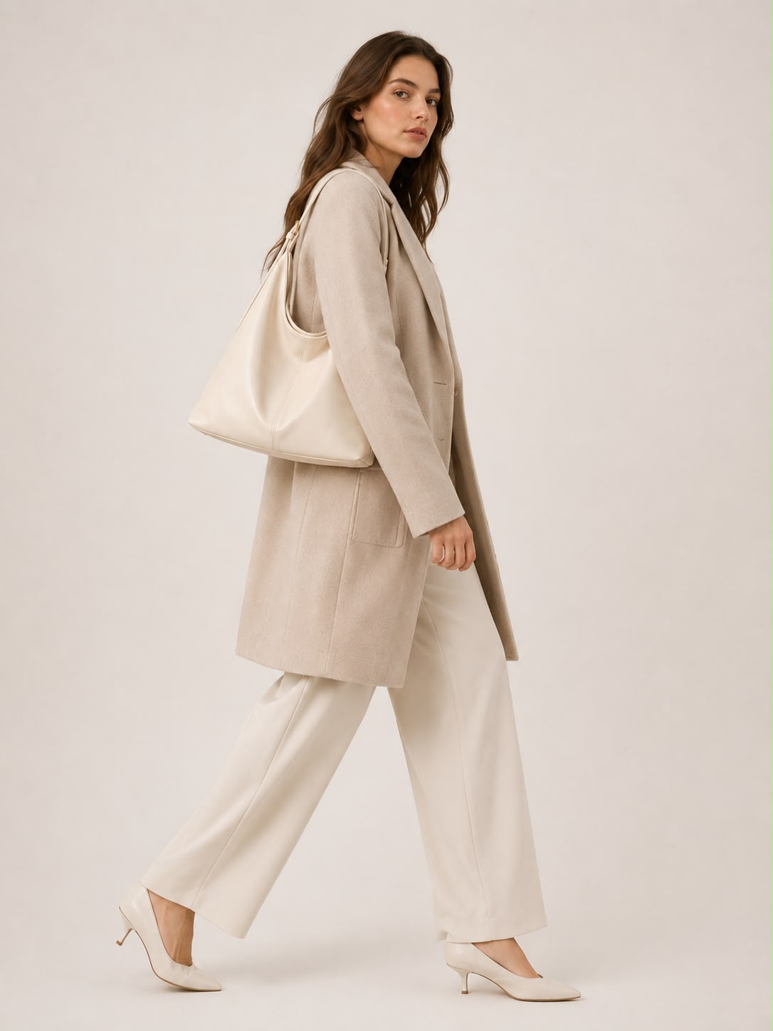 Sac Hobo Femme Alba – Blanc