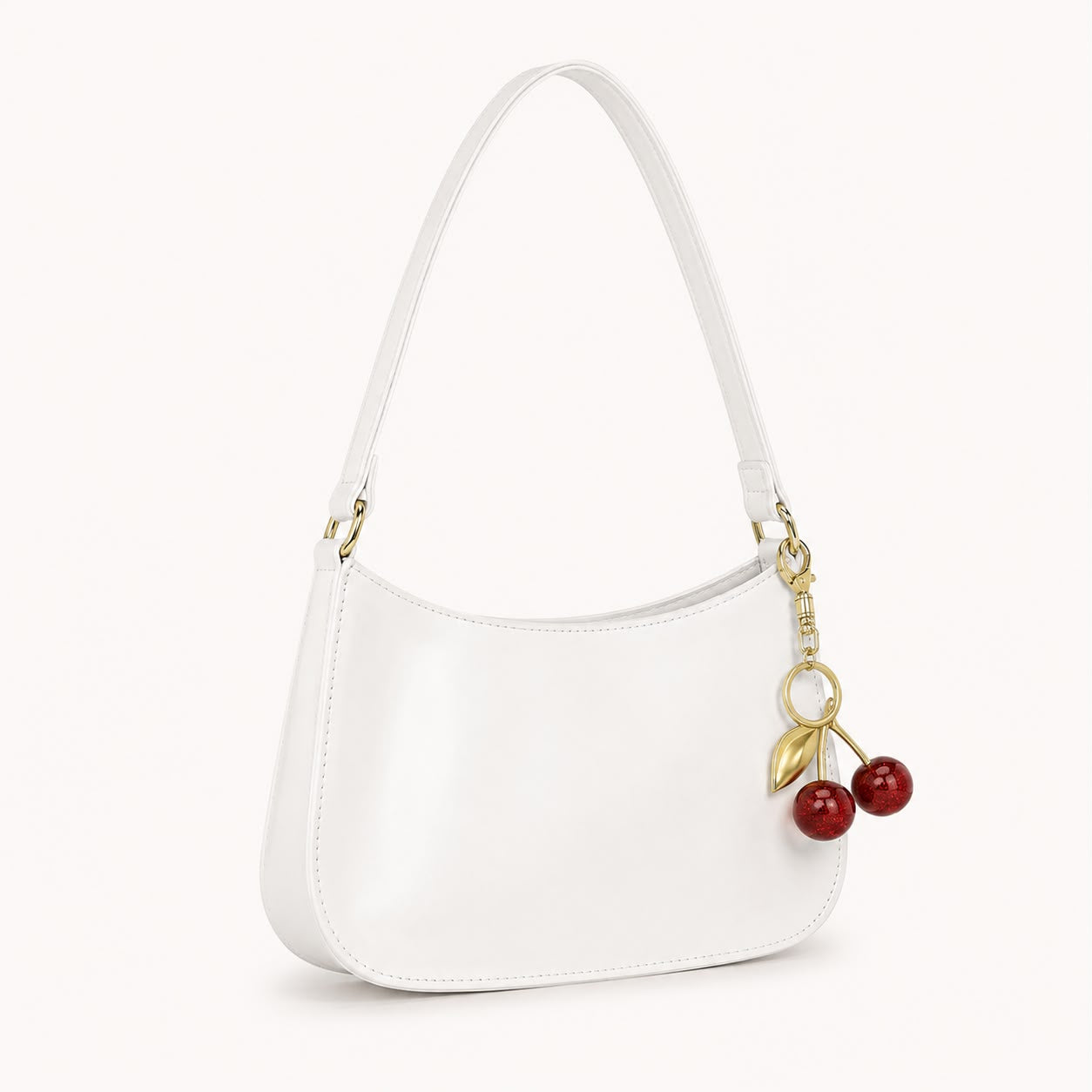 Sac Épaule Femme Livia – White Cherry