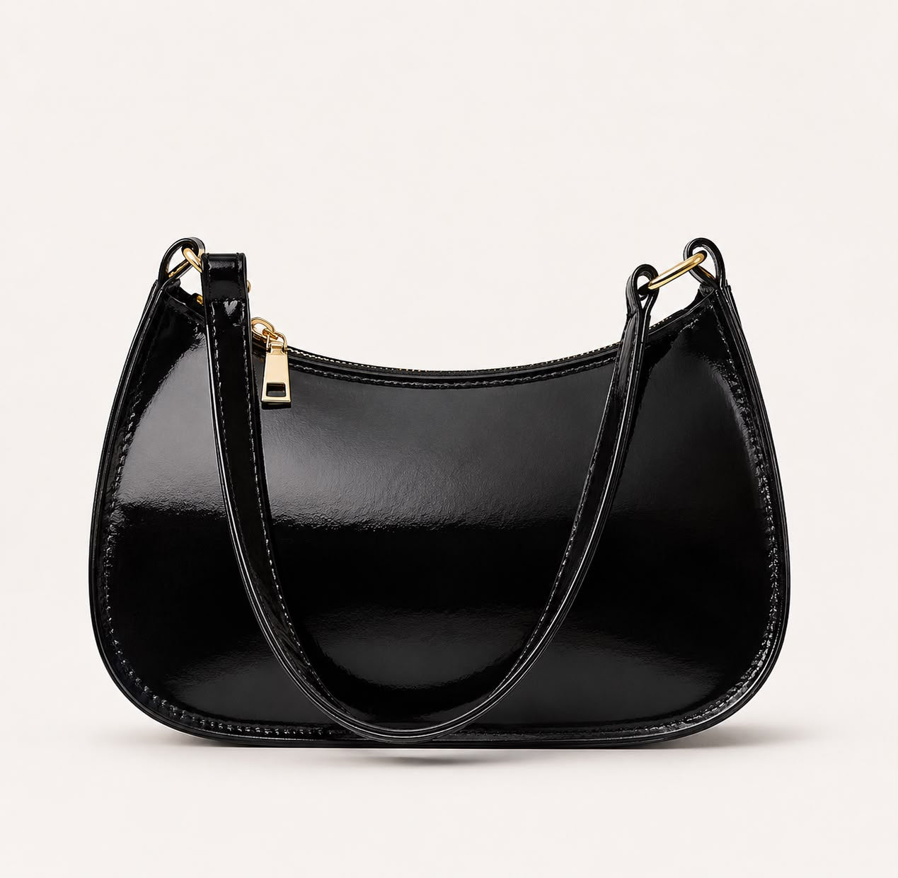 Sac Épaule Femme Livia – Noir
