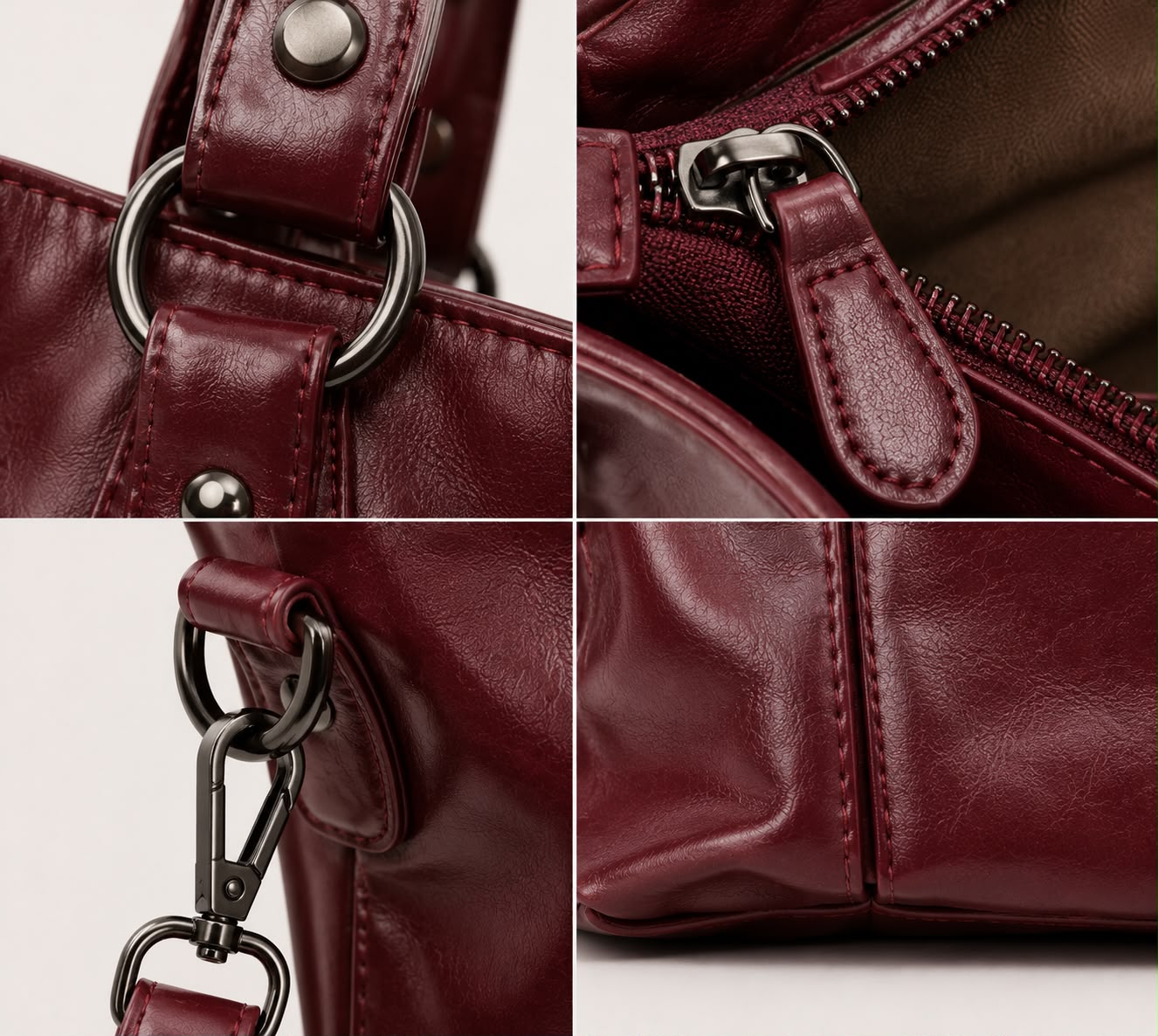 Sac Bandoulière Femme Héritage – Bordeaux