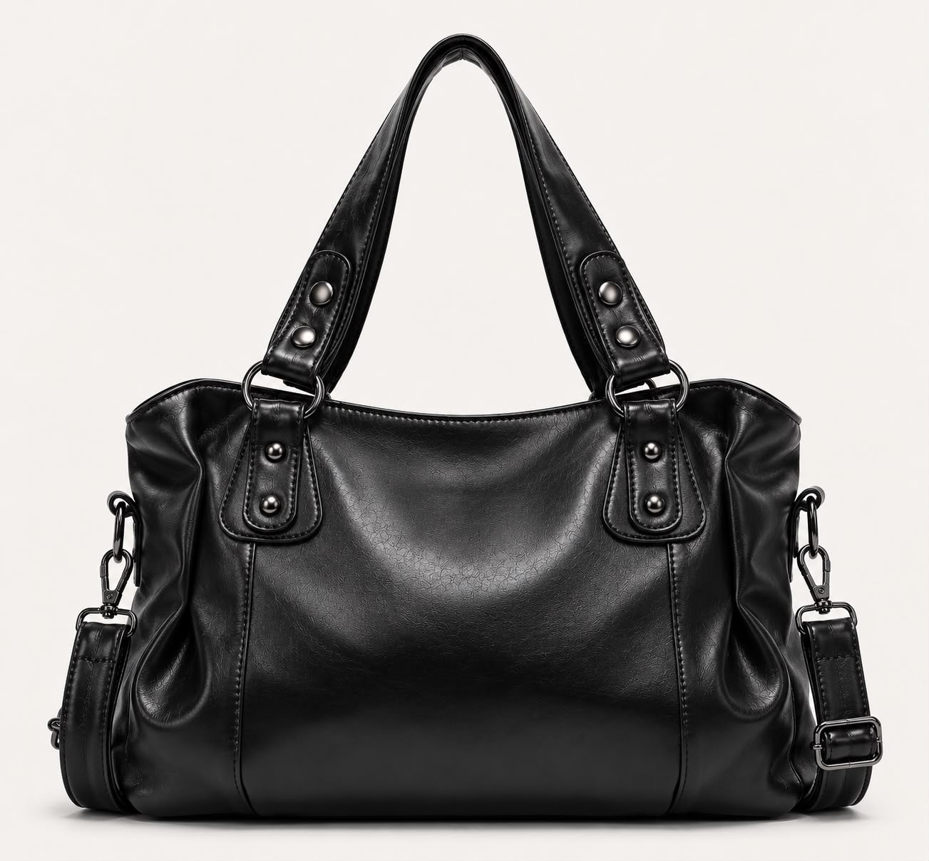 Sac Bandoulière Femme Héritage – Noir