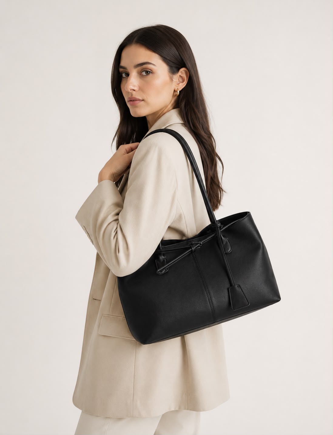 Sac Cabas Femme Alma – Noir