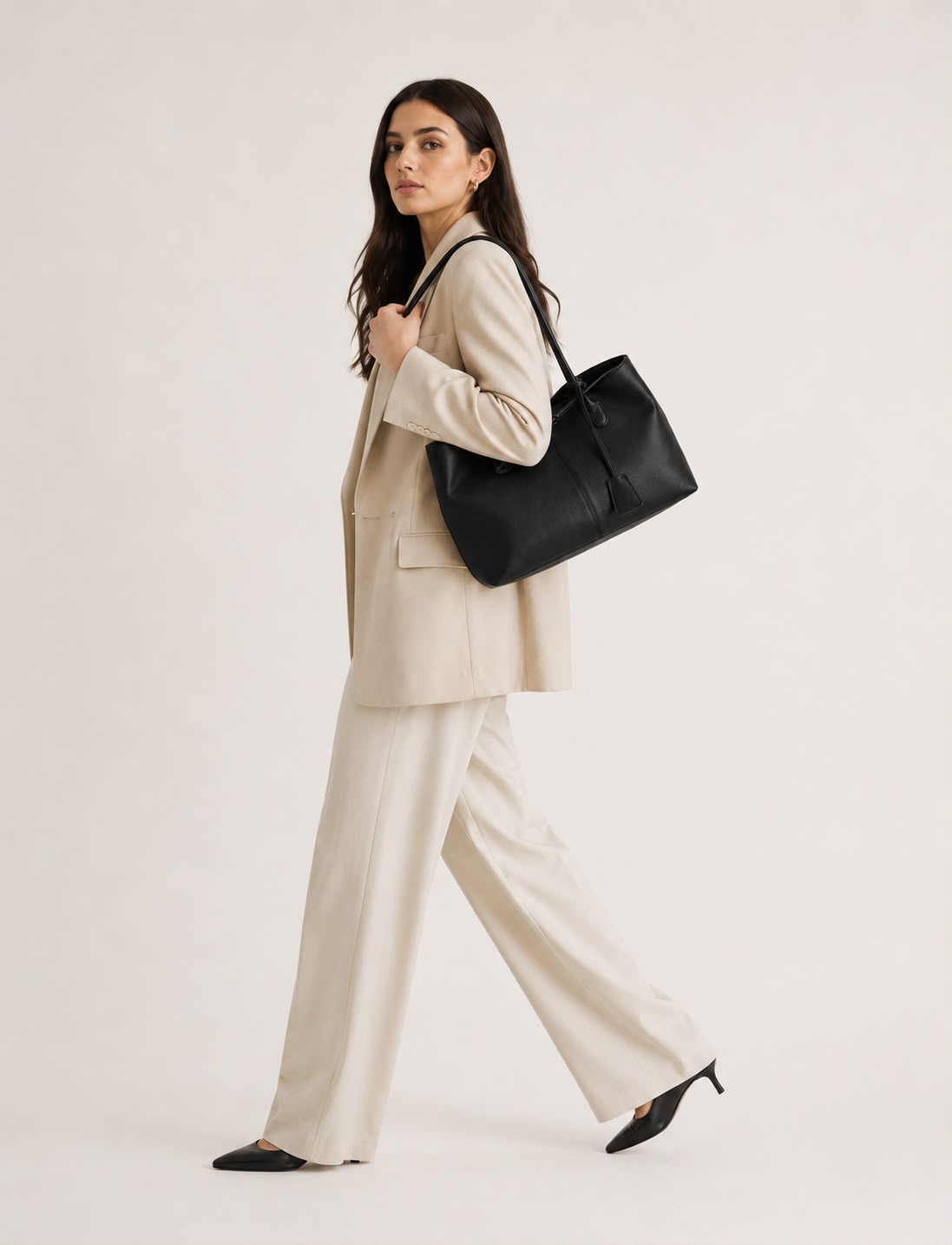 Sac Cabas Femme Alma – Noir