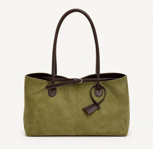 Sac Cabas Femme Alma – Vert Olive