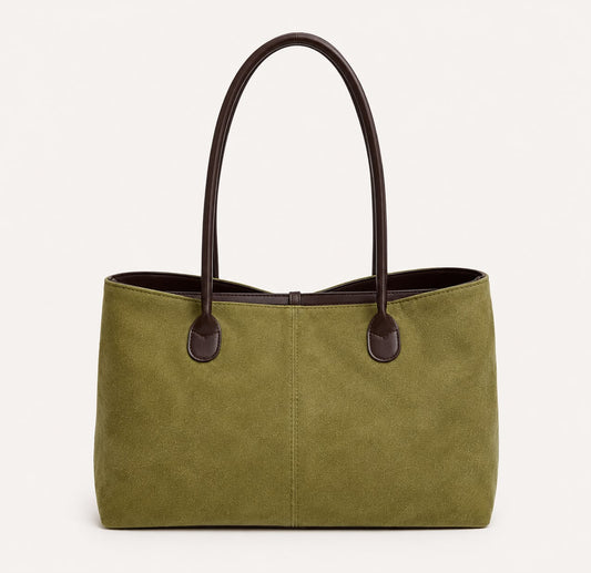 Sac Cabas Femme Alma – Vert Olive