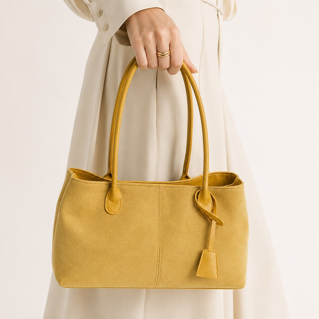 Sac Cabas Femme Alma – Jaune