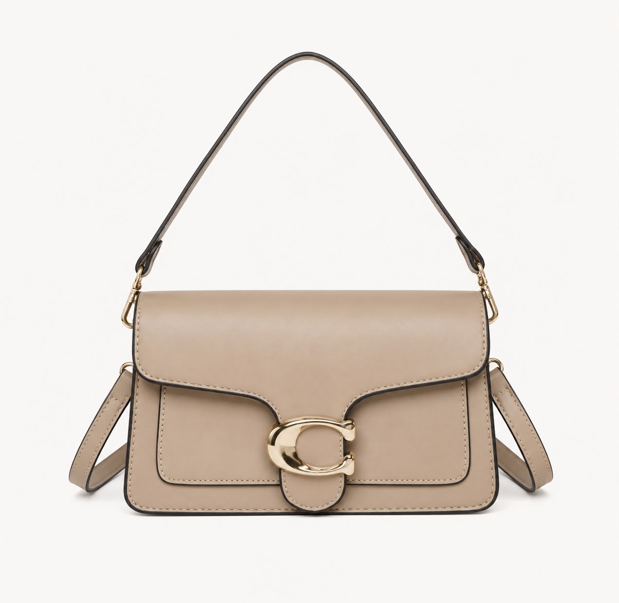 Sac Bandoulière Femme Élise – Beige Kaki
