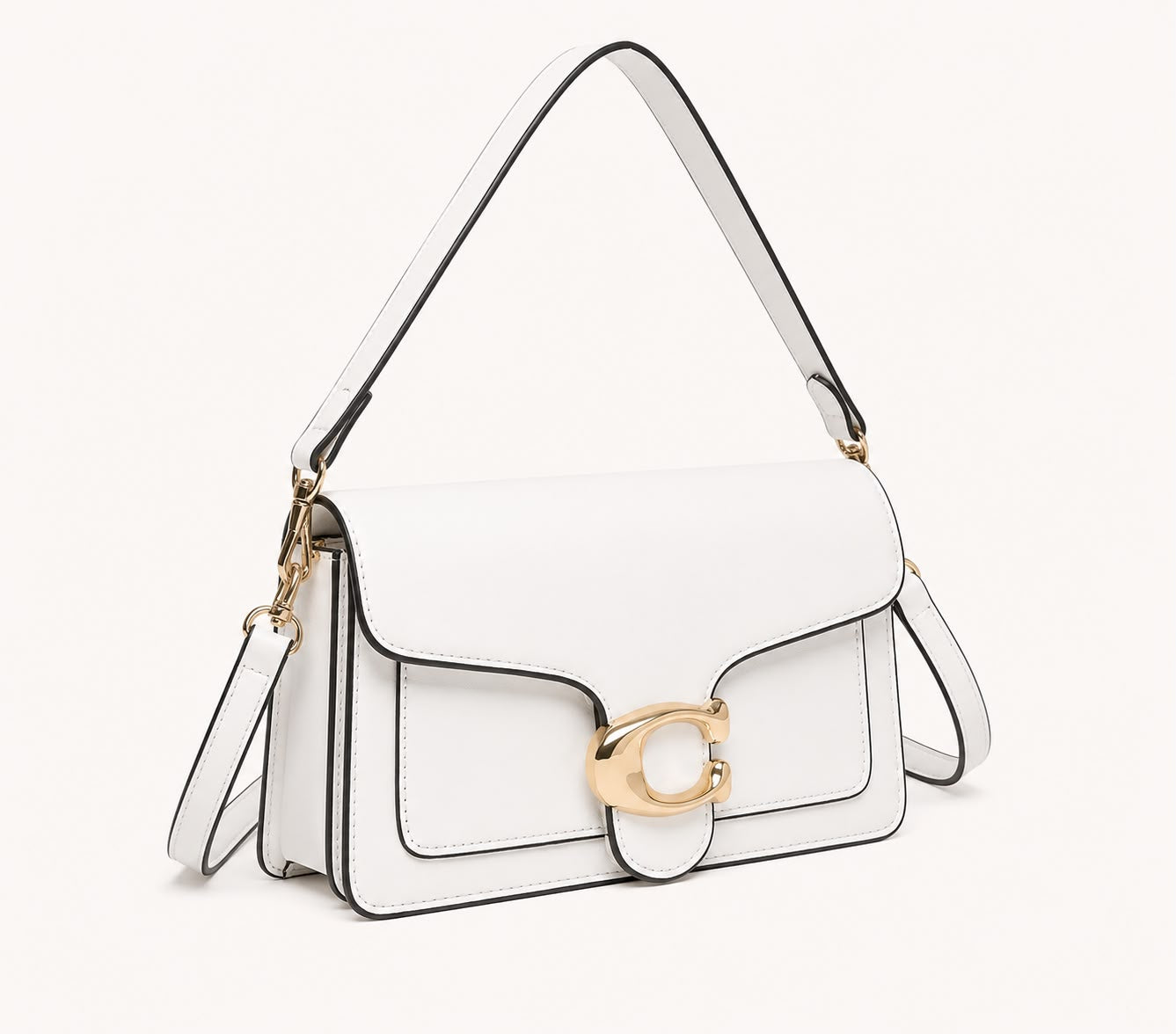 Sac Bandoulière Femme Élise – Blanc