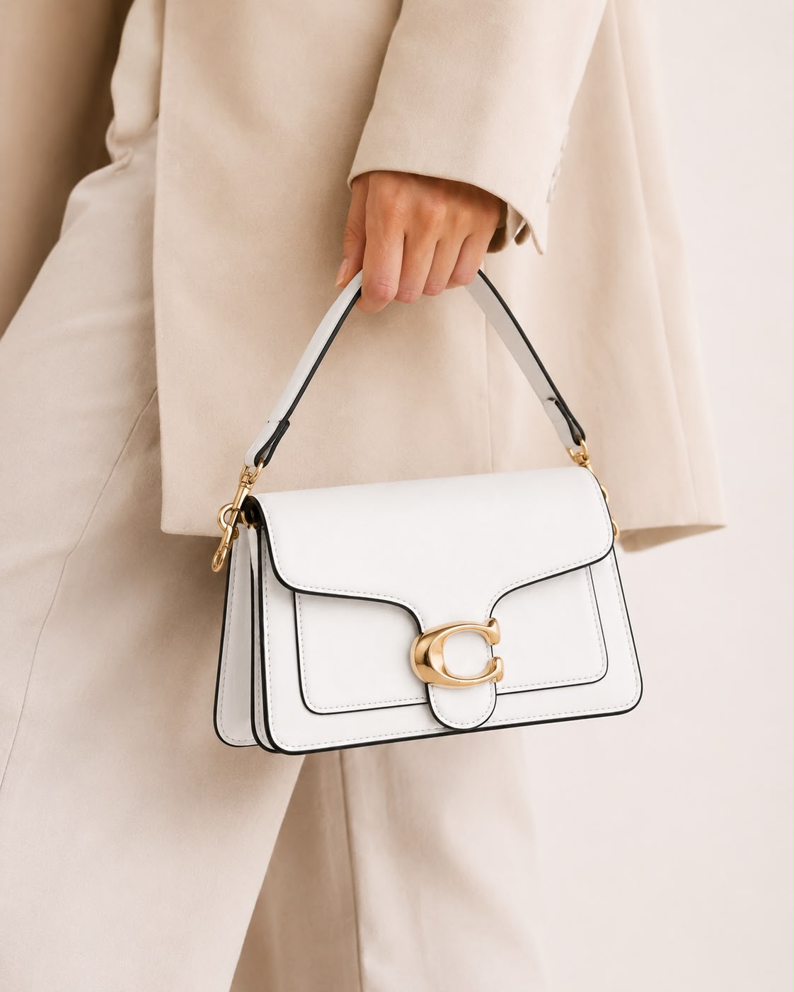 Sac Bandoulière Femme Élise – Blanc