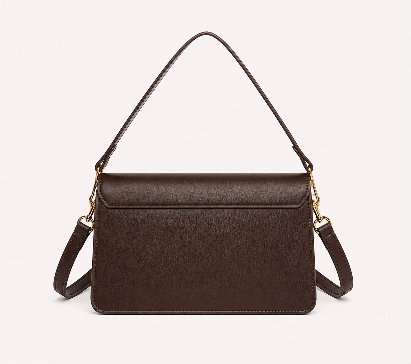 Sac Bandoulière Femme Vintage Élise – Marron Foncé