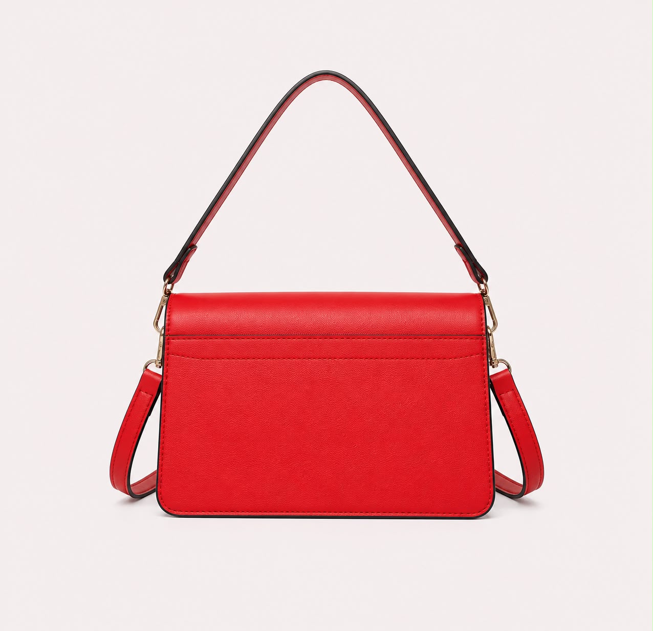 Sac Bandoulière Femme Élise – Rouge Intense
