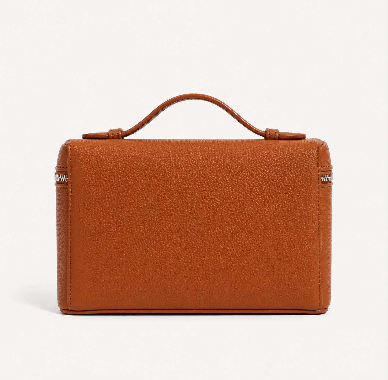 Mini Sac Bandoulière Femme Grainé Écrin – Kaki Brun