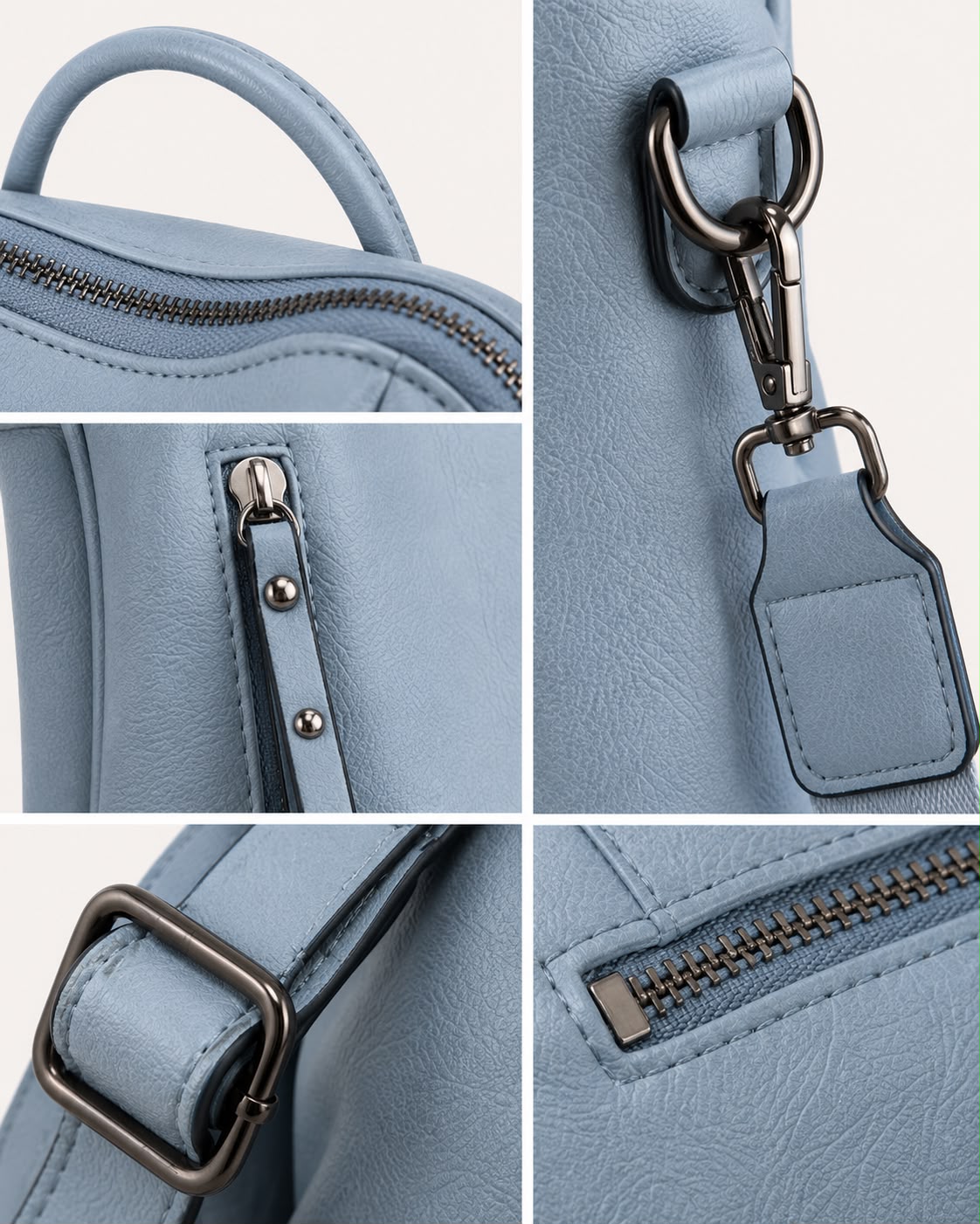 Sac à Dos Femme Convertible Camille – Bleu