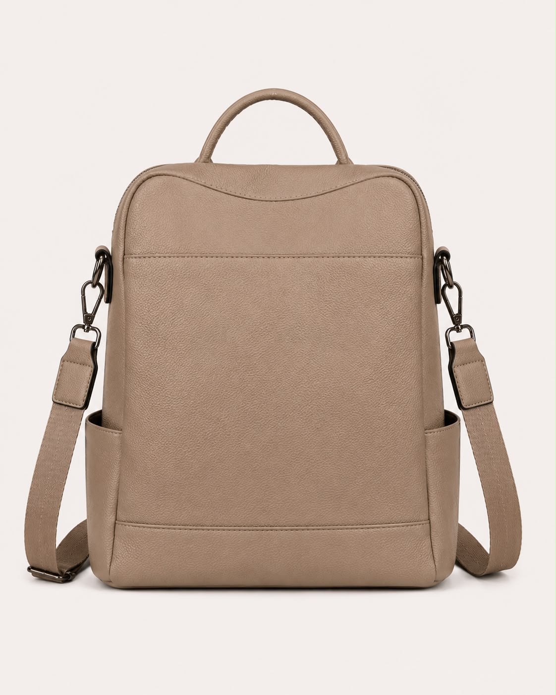 Sac à Dos Femme Convertible Camille – Kaki Beige