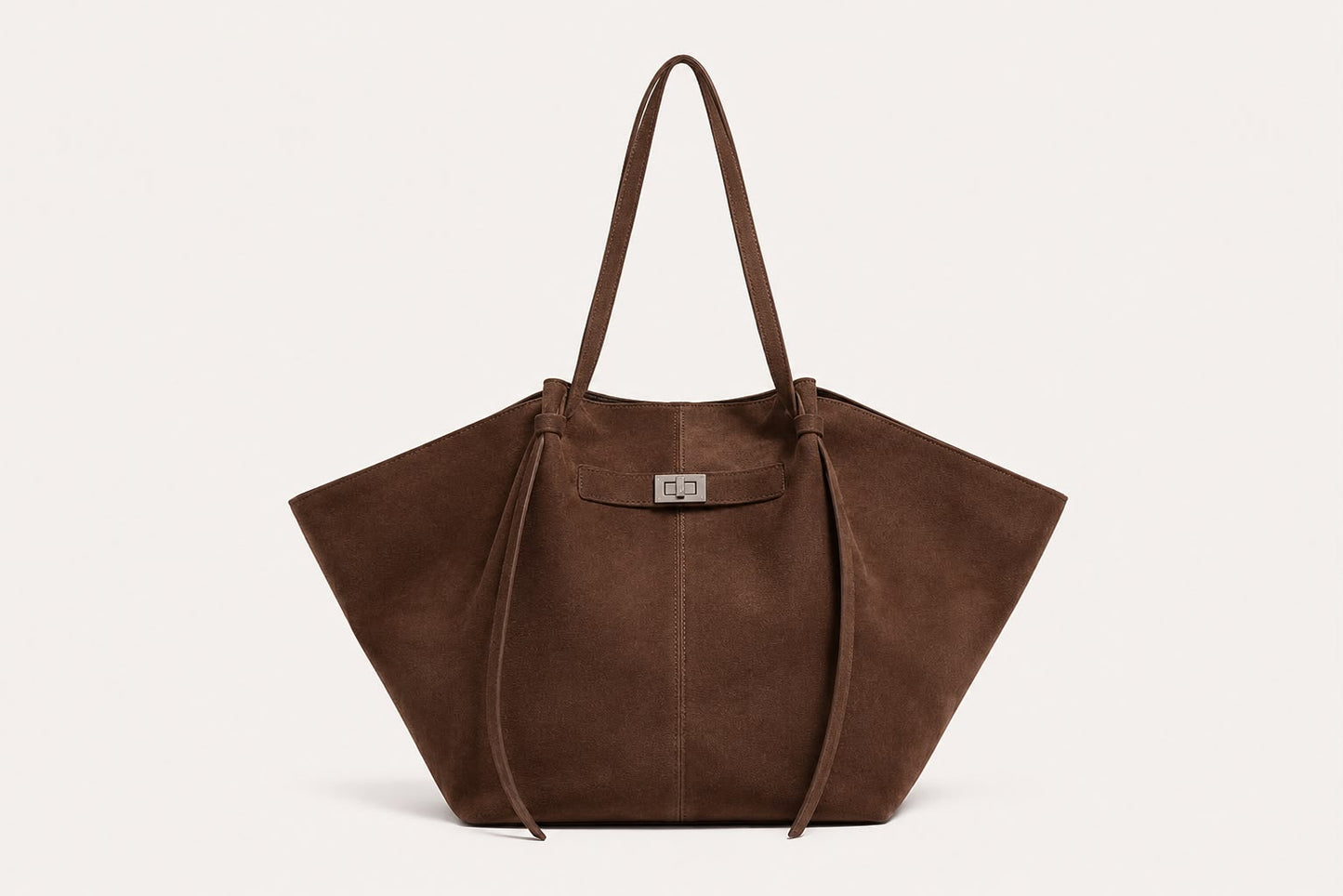 Grand Sac Cabas Femme Aélia Brun