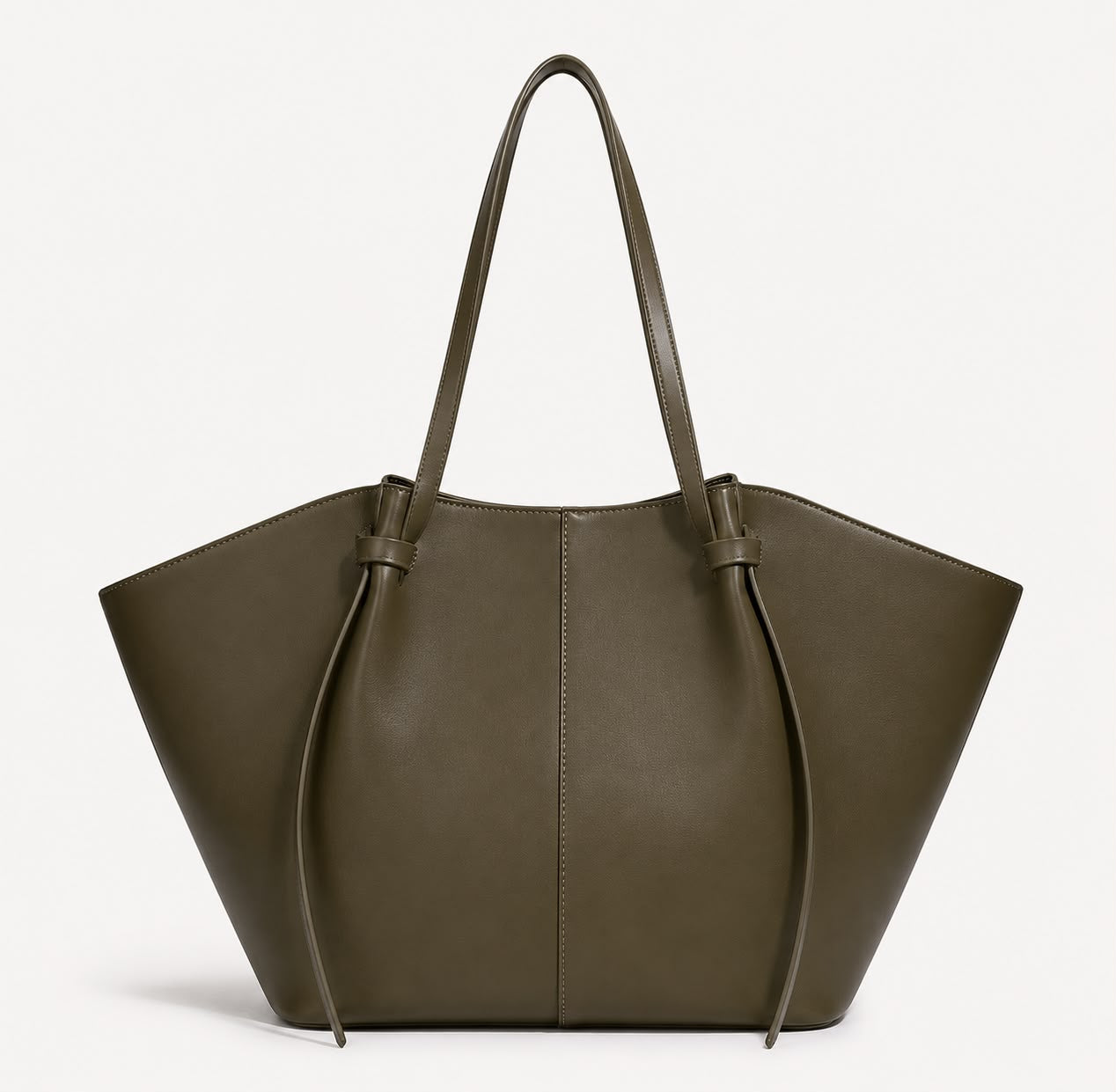 Grand Sac Cabas Femme Aélia Vert Armée