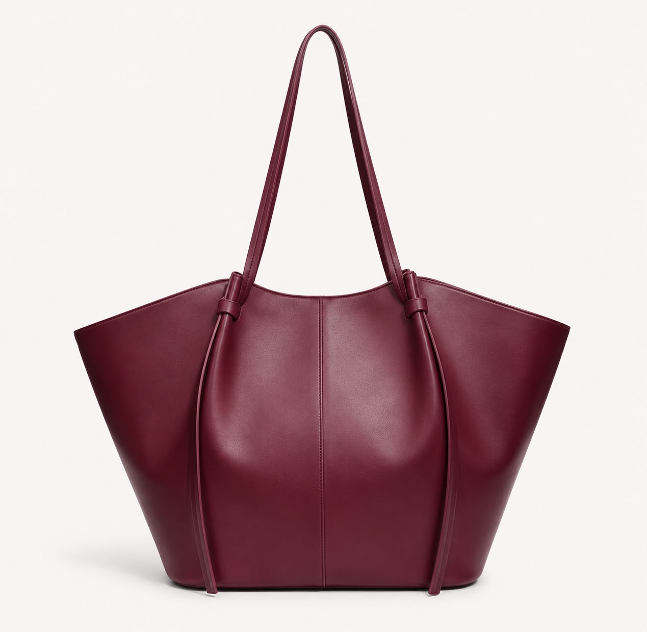 Grand Sac Cabas Femme Aélia Bourgogne