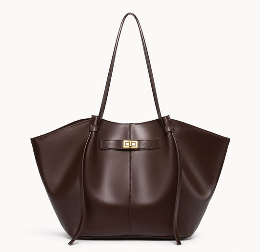 Grand Sac Cabas Femme Aélia Café