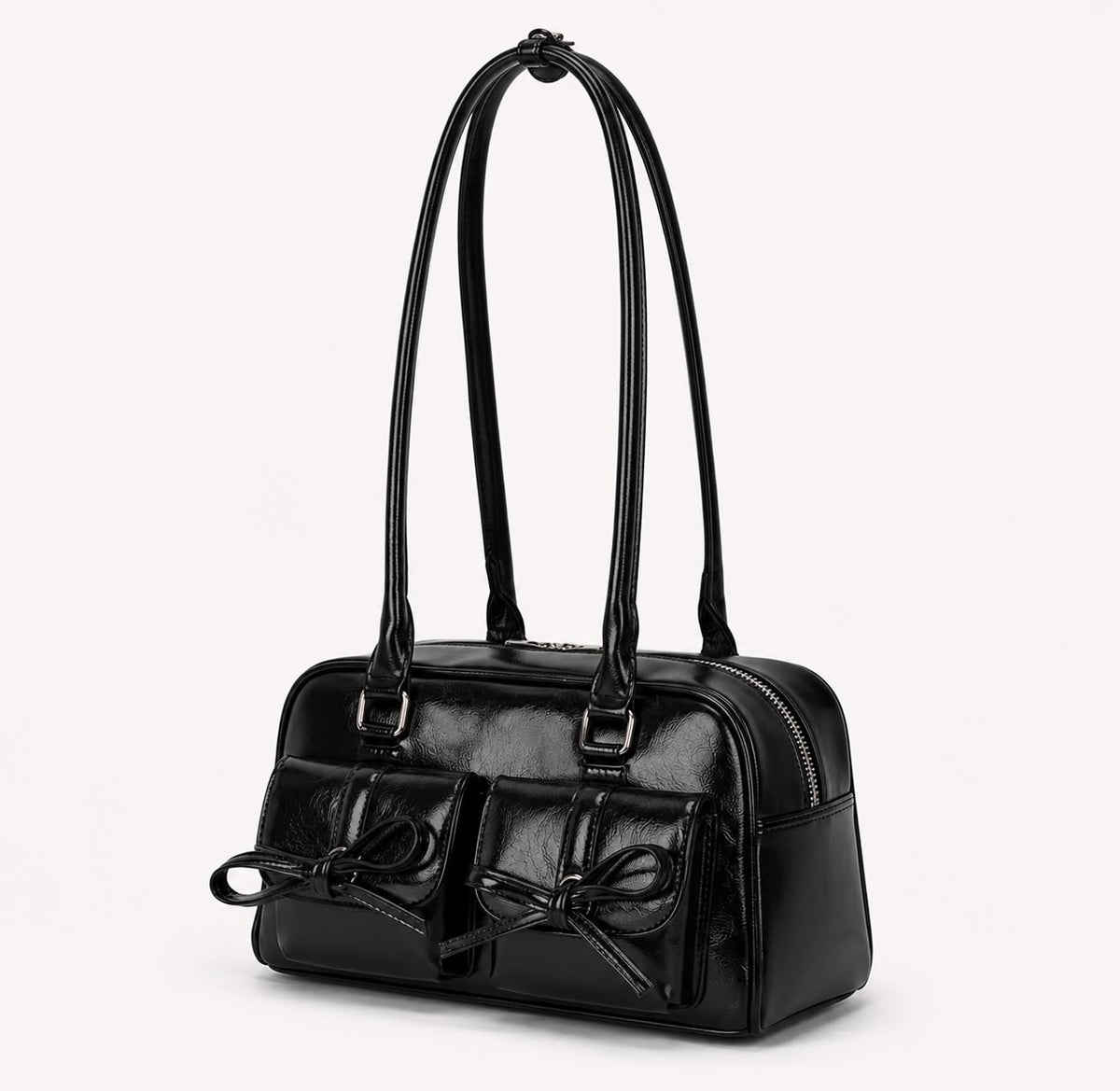 Sac Bandoulière Bowling Noir