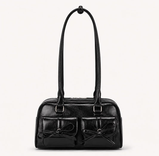 Sac Bandoulière Bowling Noir