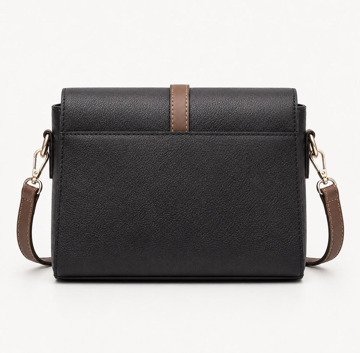 Sac Bandoulière Femme Noir en Cuir PU à Rabat