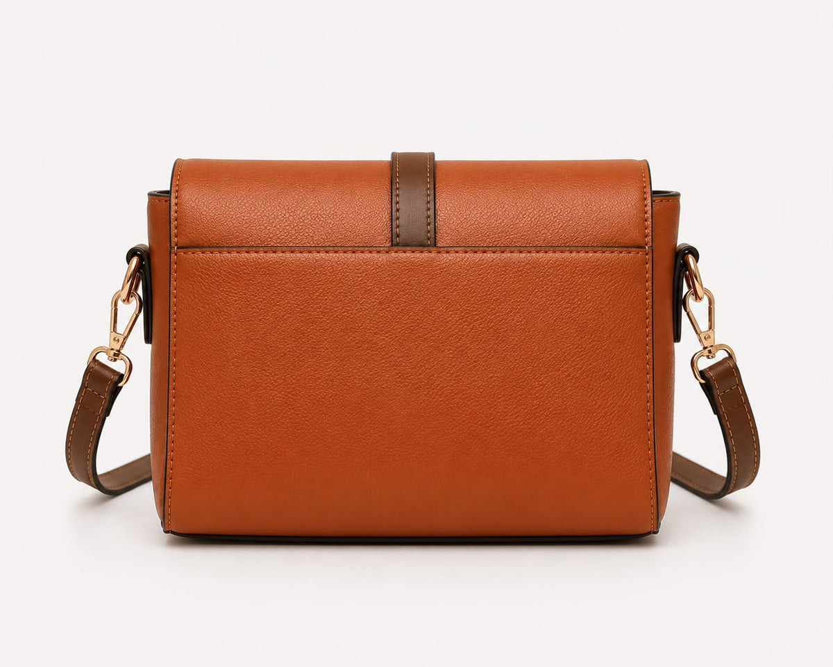 Sac Bandoulière Femme Marron en Cuir PU à Rabat