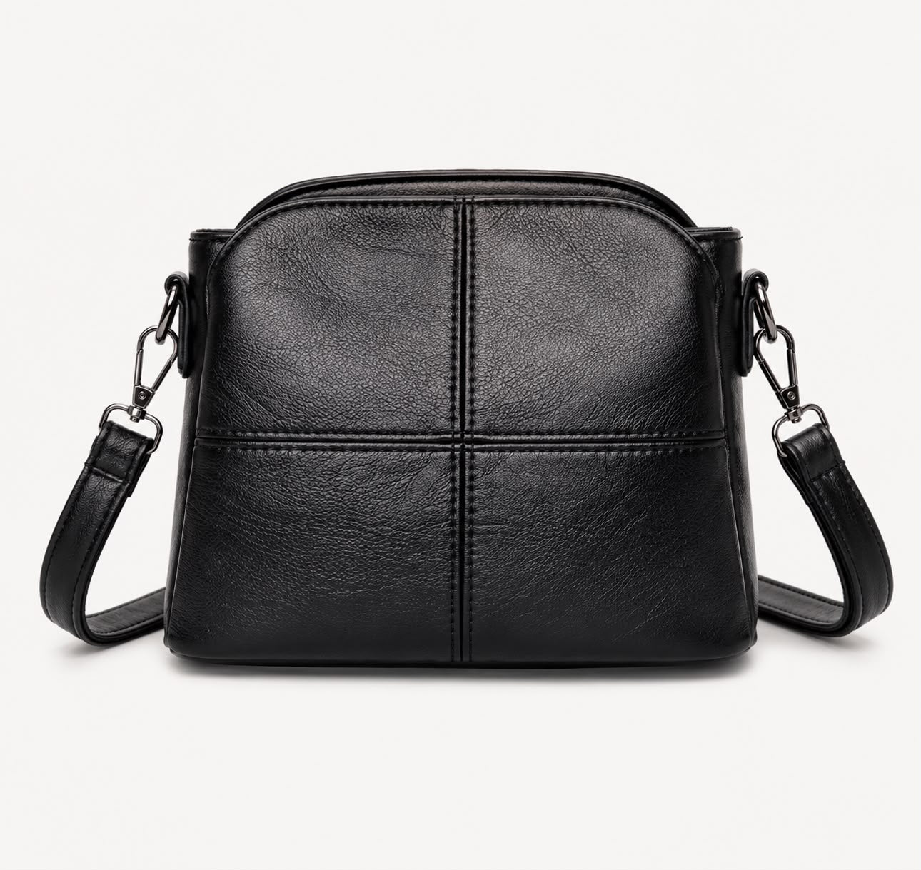 Sac Bandoulière Femme Noir à Motif Animal
