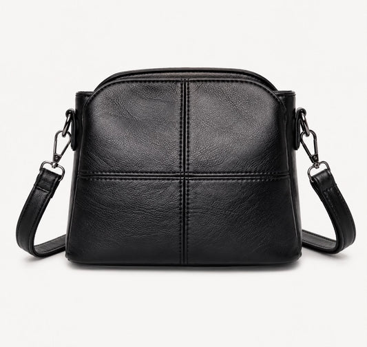 Sac Bandoulière Femme Noir à Motif Animal