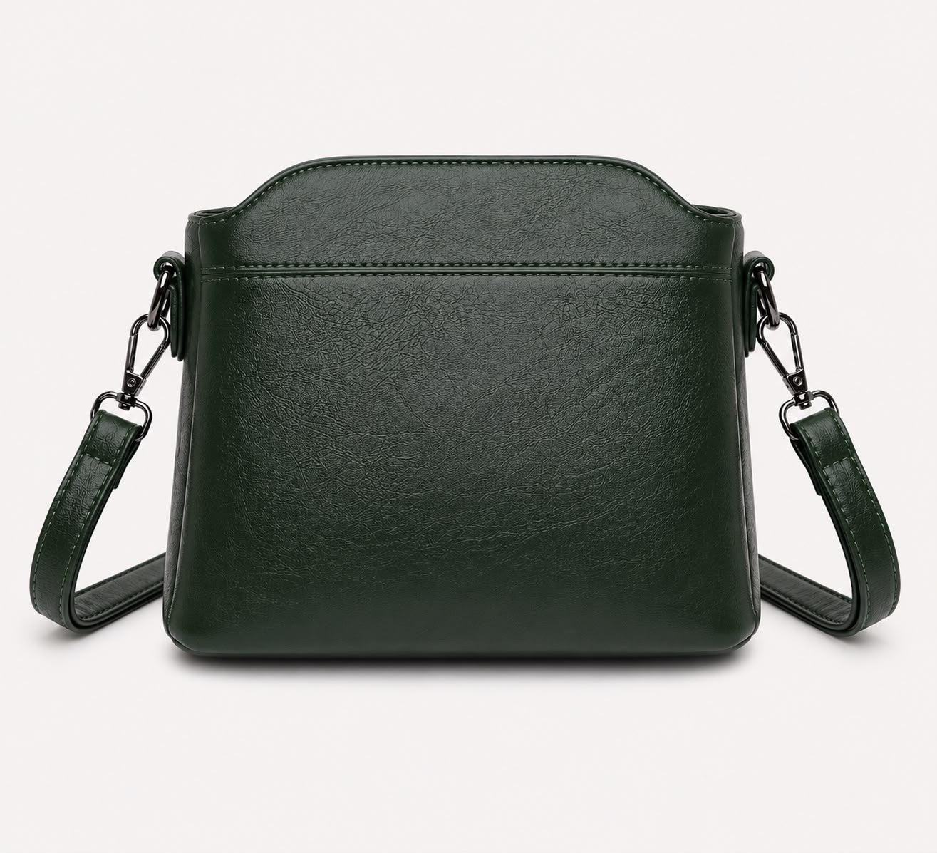 Sac Bandoulière Femme Vert à Motif Animal